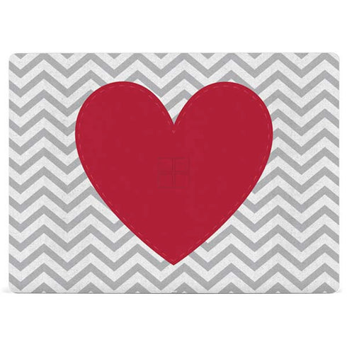 Chevron Heart Surface Laptop 2 Skin